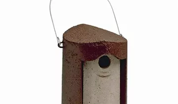 Schwegler Nisthöhle 1B mit 32mm Fluglochweite braun und grau 