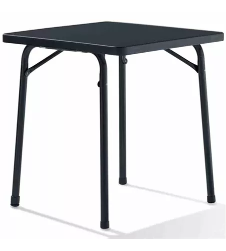 Sieger Klapptisch 70x70cm grau / Mecalit anthrazit Stahl 