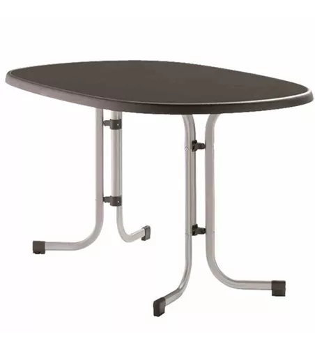 Sieger Klapptisch 140x90cm anthrazit Stahl 