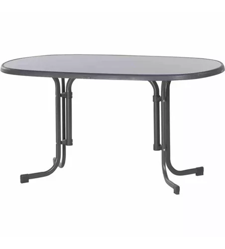 Sieger Klapptisch 140x90cm anthrazit Stahl