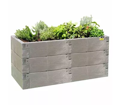 Hochbeet Timber 3-reihig nordic wood 130x60x60 cm Hochbeet Timber 3-reihig nordic wood 130x60x60 cm