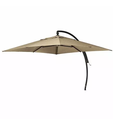 Sun Garden Ampelschirm Easy Sun 320x320 cm 190 g/m² taupe