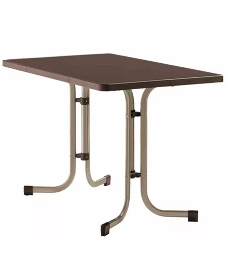 Sieger Klapptisch 115x70cm mocca Stahl
