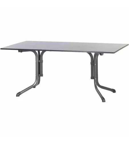 Sieger Klapptisch vivodur 165x95x73 cm eisengrau grau