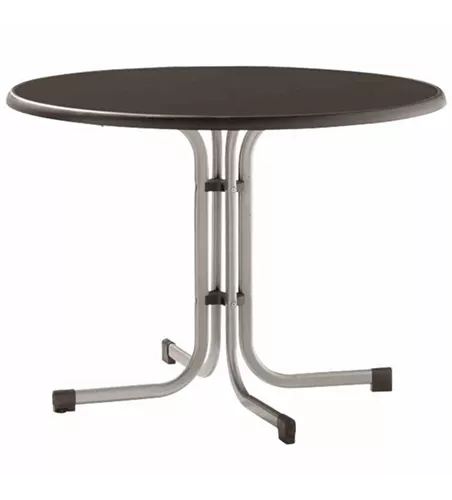 Sieger Klapptisch Ø100cm anthrazit Stahl