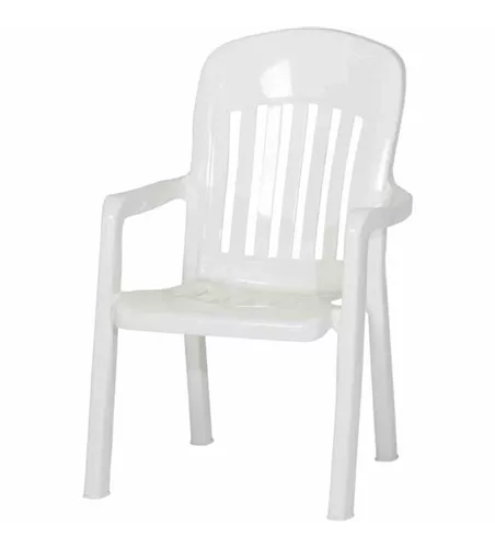 Sieger Stapelstuhl Comtesse weiß Kunststoff