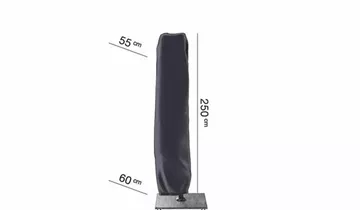 Aerocover Schutzhülle für Ampelschirm 250x55 cm
