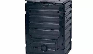 Garantia Komposter Eco-Master 300 Liter schwarz Kunststoff