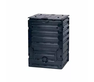 Garantia Komposter Eco-Master 300 Liter schwarz Kunststoff Garantia Komposter Eco-Master 300 Liter schwarz Kunststoff