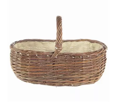 Franz Müller Kaminkorb, oval 60 x 40 cm  Franz Müller Kaminkorb, oval 60 x 40 cm