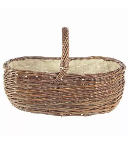 Franz Müller Kaminkorb, oval 60 x 40 cm 