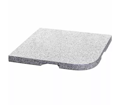 Delschen Granit-Platte 480x480 mm 25 Kg grau  Delschen Granit-Platte 480x480 mm 25 Kg grau