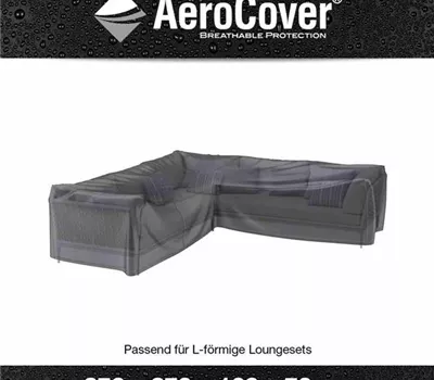 Aerocover Schutzhülle für Eck- Loungeset 270x270x100xH70 cm Aerocover Schutzhülle für Eck- Loungeset 270x270x100xH70 cm
