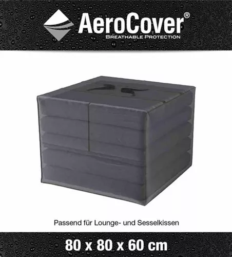 Aerocover Tagetasche für Kissen 80x80 cm