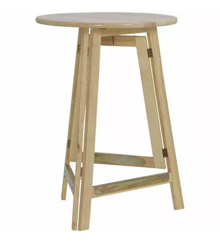 Stehtisch Ø 78 cm komplett aus Holz