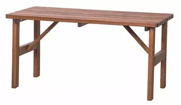 Gartentisch Tessin Nadelholz 150x73x74 cm braun