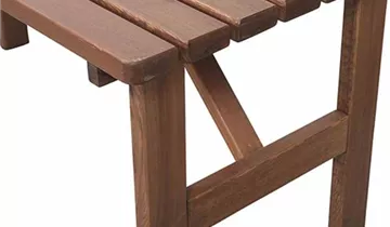 Gartentisch Tessin Nadelholz 150x73x74 cm braun