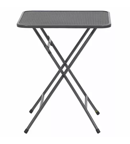 MWH Café Latte Klapptisch 60 cm x 60 cm x 72 cm eisengrau