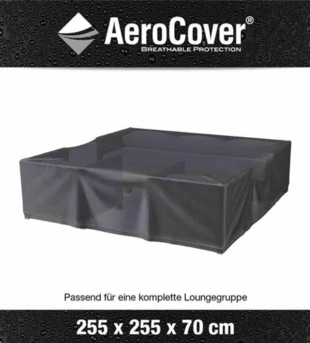 Aerocover Schutzhülle für Loungeset 255x255x70 cm