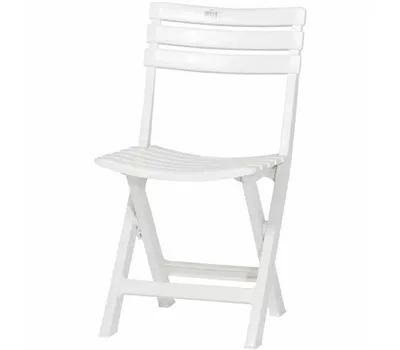 Progarden Biergartenstuhl 'Birki' 46 x 41 x 78 cm weiß  Progarden Biergartenstuhl 'Birki' 46 x 41 x 78 cm weiß