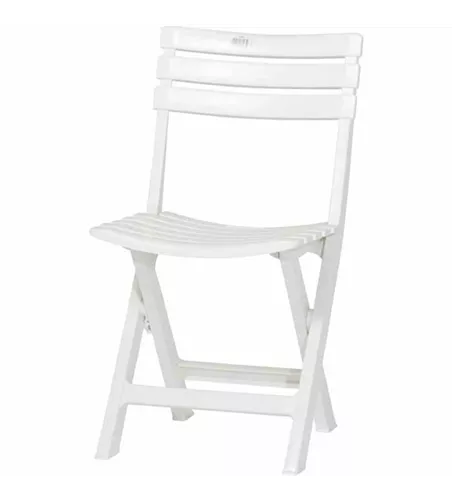Progarden Biergartenstuhl 'Birki' 46 x 41 x 78 cm weiß 