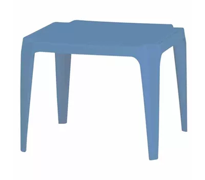 Progarden Kindertisch 50x50x44 cm hellblau Kunstoff  Progarden Kindertisch 50x50x44 cm hellblau Kunstoff