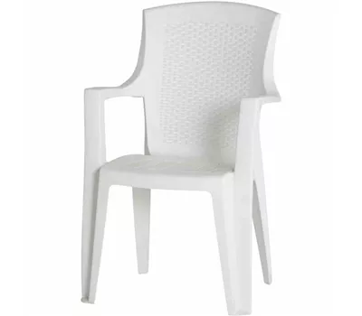 Progarden Stapelsessel Eden stapelbar 62x60x89 weiß Progarden Stapelsessel Eden stapelbar 62x60x89 weiß