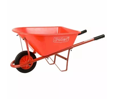 Kinderschubkarre rot