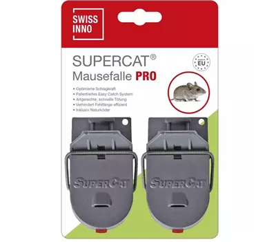 Swissinno Mausefallen SuperCat PRO 40x2 Swissinno Mausefallen SuperCat PRO 40x2