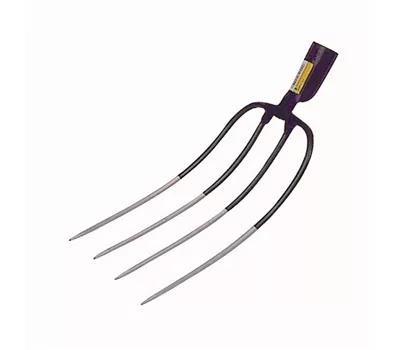 Victoria Dunggabel 4 Zinken ohne Stiel mit Dülle 31x23cm  Victoria Dunggabel 4 Zinken ohne Stiel mit Dülle 31x23cm