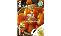 Capsicum chinense 'Habanero', orange