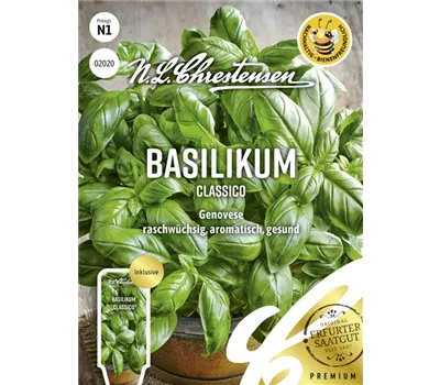 Basilikumsamen 'Genoveser' Basilikumsamen 'Genoveser'