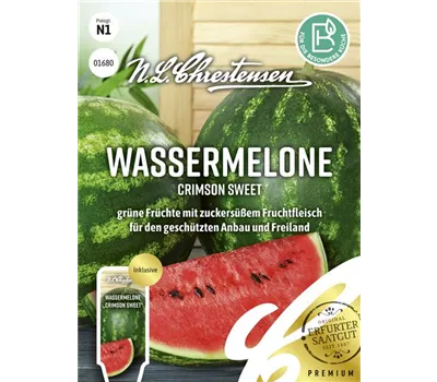Wassermelonensamen 'Crimson Sweet' Wassermelonensamen 'Crimson Sweet'