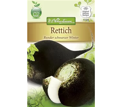 Rettichsamen 'Runder Schwarzer Winter' Rettichsamen 'Runder Schwarzer Winter'