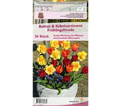 Balkon-& Kübelsortiment 'Frühlingsfreude' Balkon-& Kübelsortiment 'Frühlingsfreude'