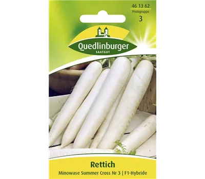 Rettichsamen 'Minowase Summer Cross F1' Rettichsamen 'Minowase Summer Cross F1'