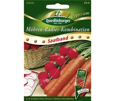 Möhren-Radies-Kombination-Samen Möhren-Radies-Kombination-Samen