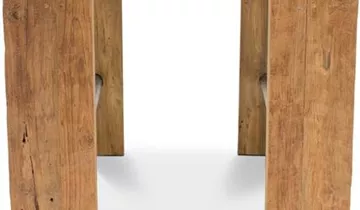 fleur ami HAPPY HOUR Bartisch, 150x80/105 cm, recyceltes Teak