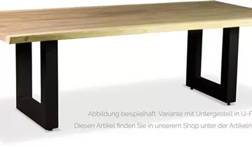 fleur ami GIANT Baumstamm Tisch 240x100/5 cm