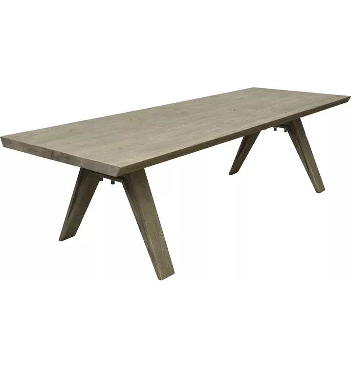 fleur ami SATELLITE Esstisch, 260x100x76cm, Eiche vintage alpingrau