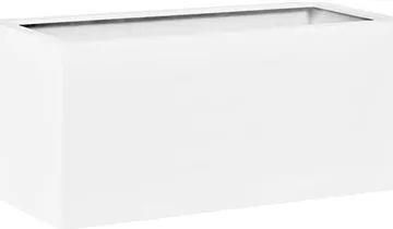 fleur ami TRIBECA SOLID Pflanzkasten, 100 x 30 cm, Höhe 30 cm, matt weiß