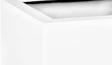 fleur ami TRIBECA SOLID Pflanzkasten, 100 x 30 cm, Höhe 30 cm, matt weiß
