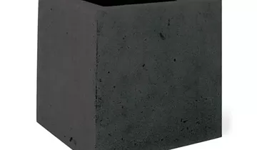 fleur ami POLYSTONE SQUARE Pflanzgefäß, 30x30/30 cm, anthrazit