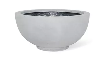 fleur ami POLYSTONE EGO PLUS Pflanzschale, 70/32 cm, grau