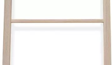 fleur ami BARS Handtuchhalter, 50x3/113 cm, Teak vintage-grau