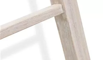 fleur ami BARS Handtuchhalter, 50x3/113 cm, Teak vintage-grau