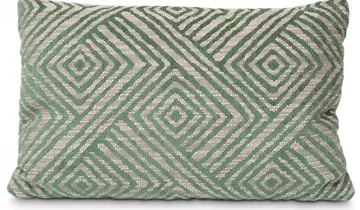 fleur ami CHARNOD Kissen, 53x33 cm, grün/grau