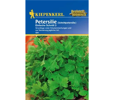 Glattblättrige Petersilie 'Einfache Schnitt 3' Glattblättrige Petersilie 'Einfache Schnitt 3'
