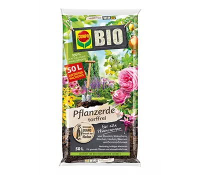 Compo BIO Pflanzerde torffrei  Compo BIO Pflanzerde torffrei