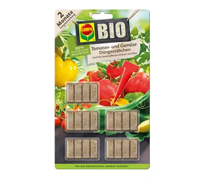 Compo BIO Tomaten- und Gemüse Düngestäbchen  Compo BIO Tomaten- und Gemüse Düngestäbchen